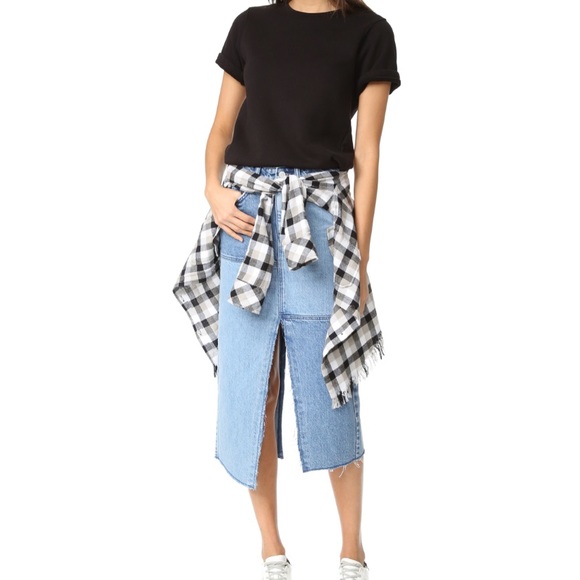 Ksubi kip patchwork skirt - Picture 3 of 8